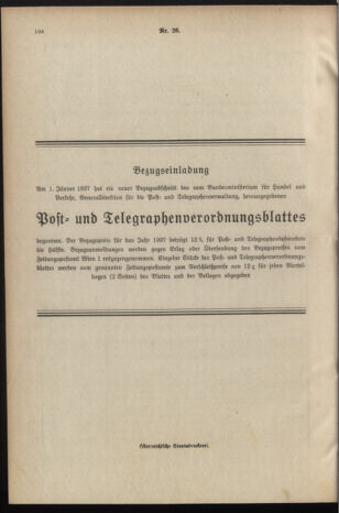 Post- und Telegraphen-Verordnungsblatt für das Verwaltungsgebiet des K.-K. Handelsministeriums 19370421 Seite: 4