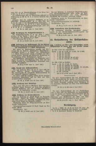 Post- und Telegraphen-Verordnungsblatt für das Verwaltungsgebiet des K.-K. Handelsministeriums 19370619 Seite: 2