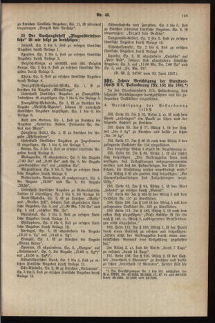 Post- und Telegraphen-Verordnungsblatt für das Verwaltungsgebiet des K.-K. Handelsministeriums 19370710 Seite: 17