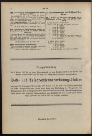 Post- und Telegraphen-Verordnungsblatt für das Verwaltungsgebiet des K.-K. Handelsministeriums 19370911 Seite: 2