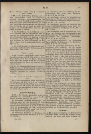 Post- und Telegraphen-Verordnungsblatt für das Verwaltungsgebiet des K.-K. Handelsministeriums 19370913 Seite: 5