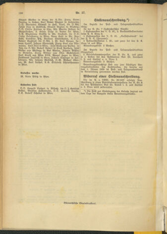 Post- und Telegraphen-Verordnungsblatt für das Verwaltungsgebiet des K.-K. Handelsministeriums 19371001 Seite: 6