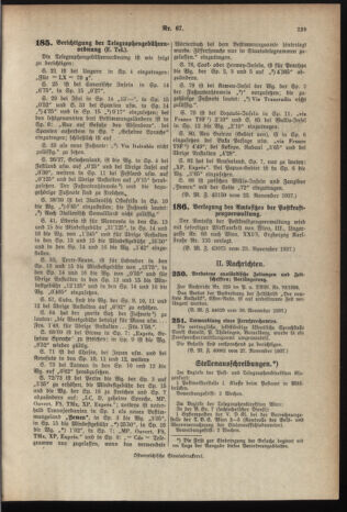 Post- und Telegraphen-Verordnungsblatt für das Verwaltungsgebiet des K.-K. Handelsministeriums 19371207 Seite: 3