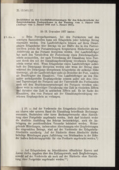 Post- und Telegraphen-Verordnungsblatt für das Verwaltungsgebiet des K.-K. Handelsministeriums 19371218 Seite: 5