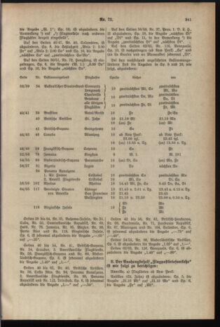 Post- und Telegraphen-Verordnungsblatt für das Verwaltungsgebiet des K.-K. Handelsministeriums 19371222 Seite: 7