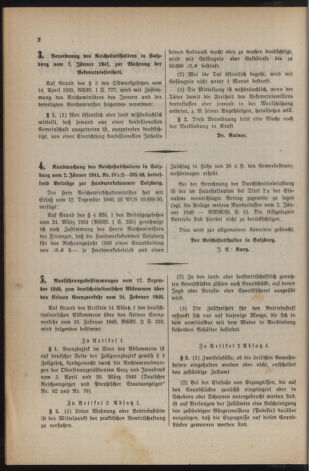 Verordnungs- und Amtsblatt für den Reichsgau Salzburg 19410111 Seite: 2