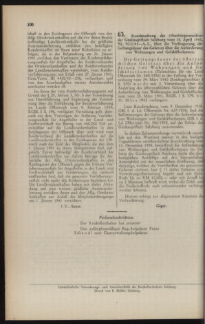 Verordnungs- und Amtsblatt für den Reichsgau Salzburg 19410426 Seite: 2