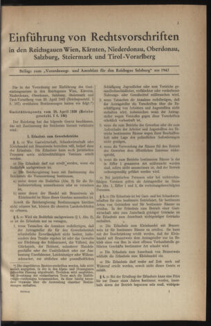 Verordnungs- und Amtsblatt für den Reichsgau Salzburg 1942bl01 Seite: 1