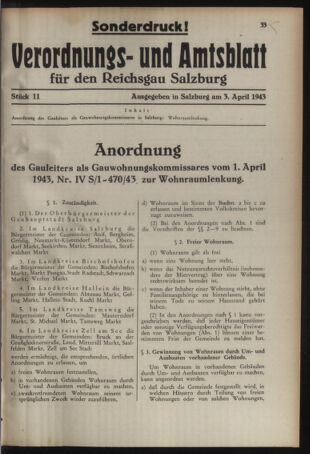 Verordnungs- und Amtsblatt für den Reichsgau Salzburg 19430403 Seite: 3