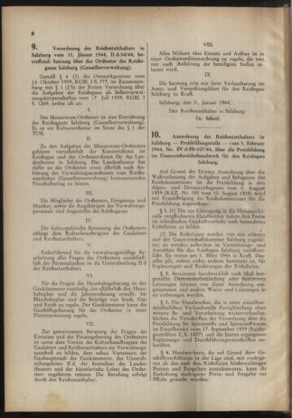 Verordnungs- und Amtsblatt für den Reichsgau Salzburg 19440205 Seite: 2