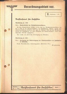 Verordnungsblatt des Reichsstudentenführers 19390122 Seite: 13