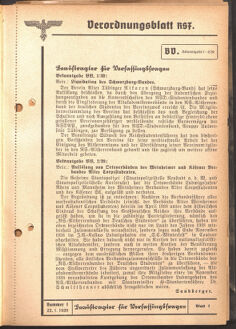 Verordnungsblatt des Reichsstudentenführers 19390122 Seite: 17