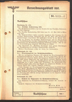 Verordnungsblatt des Reichsstudentenführers 19390122 Seite: 5