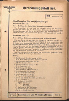 Verordnungsblatt des Reichsstudentenführers 19390130 Seite: 13