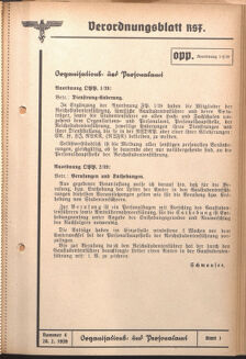 Verordnungsblatt des Reichsstudentenführers 19390220 Seite: 25