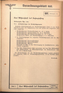 Verordnungsblatt des Reichsstudentenführers 19390220 Seite: 35