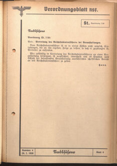 Verordnungsblatt des Reichsstudentenführers 19390220 Seite: 7