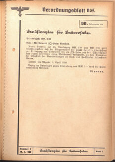 Verordnungsblatt des Reichsstudentenführers 19390228 Seite: 13