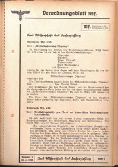 Verordnungsblatt des Reichsstudentenführers 19390228 Seite: 19