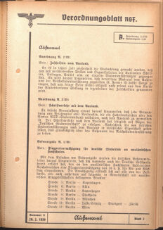 Verordnungsblatt des Reichsstudentenführers 19390228 Seite: 21