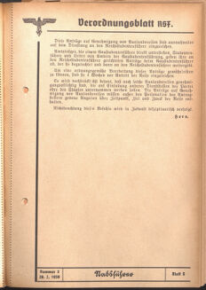 Verordnungsblatt des Reichsstudentenführers 19390228 Seite: 9