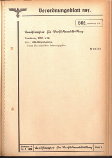 Verordnungsblatt des Reichsstudentenführers 19390310 Seite: 17