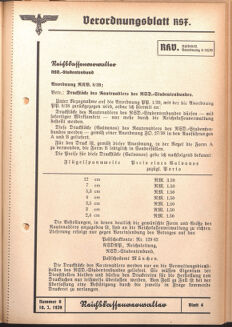 Verordnungsblatt des Reichsstudentenführers 19390310 Seite: 7