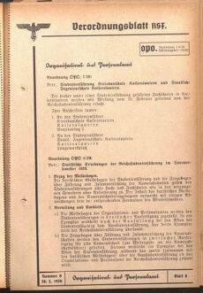 Verordnungsblatt des Reichsstudentenführers 19390330 Seite: 25