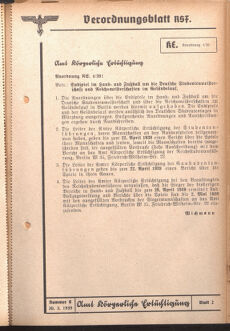 Verordnungsblatt des Reichsstudentenführers 19390330 Seite: 31