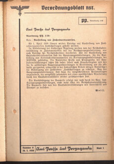 Verordnungsblatt des Reichsstudentenführers 19390330 Seite: 37