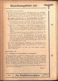 Verordnungsblatt des Reichsstudentenführers 19390330 Seite: 4