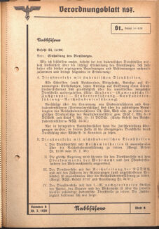 Verordnungsblatt des Reichsstudentenführers 19390330 Seite: 9