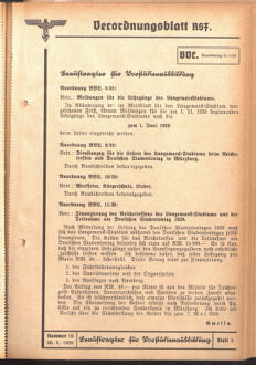 Verordnungsblatt des Reichsstudentenführers 19390430 Seite: 25