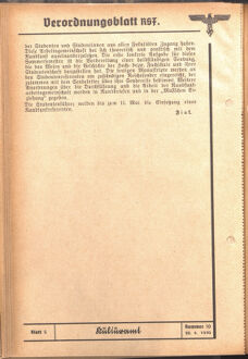 Verordnungsblatt des Reichsstudentenführers 19390430 Seite: 32