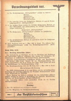 Verordnungsblatt des Reichsstudentenführers 19390430 Seite: 4