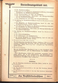 Verordnungsblatt des Reichsstudentenführers 19390430 Seite: 5