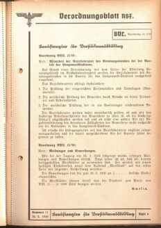 Verordnungsblatt des Reichsstudentenführers 19390510 Seite: 15