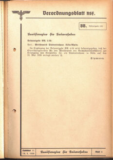 Verordnungsblatt des Reichsstudentenführers 19390510 Seite: 17