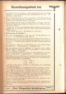 Verordnungsblatt des Reichsstudentenführers 19390510 Seite: 22