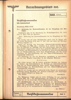 Verordnungsblatt des Reichsstudentenführers 19390510 Seite: 9