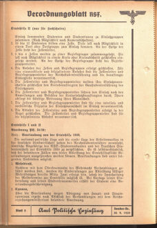 Verordnungsblatt des Reichsstudentenführers 19390530 Seite: 18