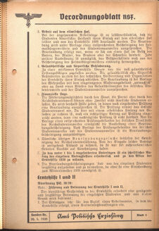 Verordnungsblatt des Reichsstudentenführers 19390530 Seite: 19