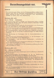 Verordnungsblatt des Reichsstudentenführers 19390530 Seite: 22