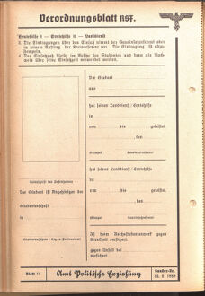 Verordnungsblatt des Reichsstudentenführers 19390530 Seite: 24