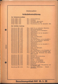 Verordnungsblatt des Reichsstudentenführers 19390530 Seite: 27