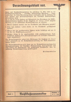 Verordnungsblatt des Reichsstudentenführers 19390610 Seite: 10