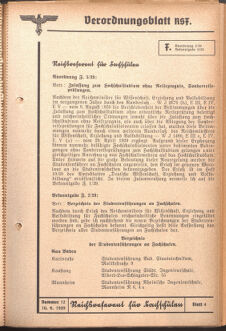 Verordnungsblatt des Reichsstudentenführers 19390610 Seite: 13