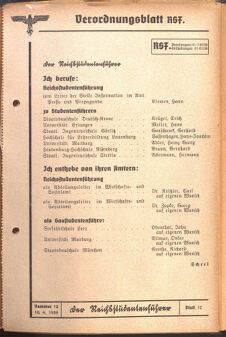 Verordnungsblatt des Reichsstudentenführers 19390610 Seite: 3