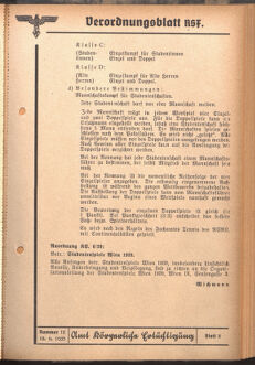 Verordnungsblatt des Reichsstudentenführers 19390610 Seite: 33