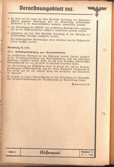 Verordnungsblatt des Reichsstudentenführers 19390610 Seite: 36